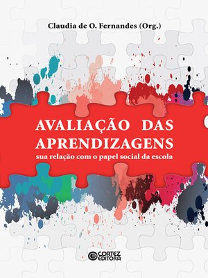 cover image of Avaliação das aprendizagens